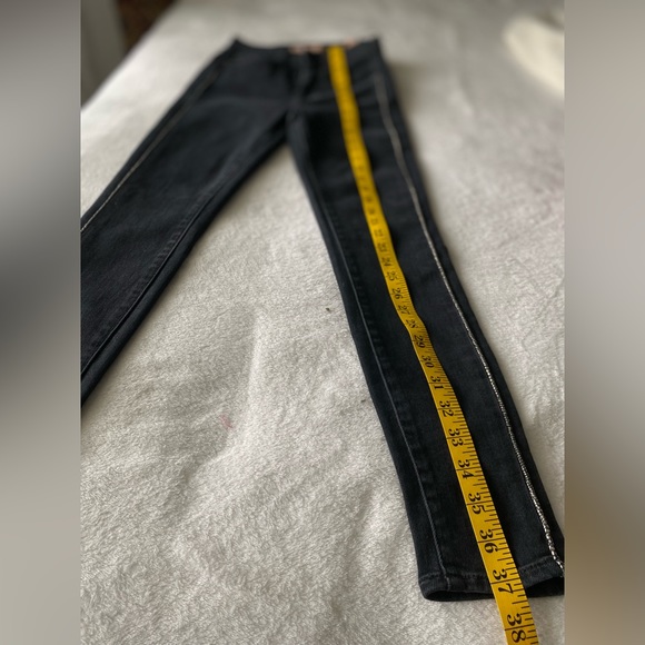 🆕 7 For All Mankind Luxe Vintage High Waist Ankle Skinny Jeans - Picture 11 of 11